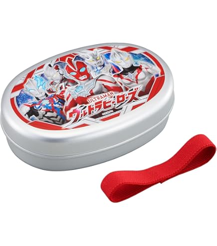 Amazon｜オーエスケー ウルトラマンX アルミ子供弁当箱M(仕切付) AL-5